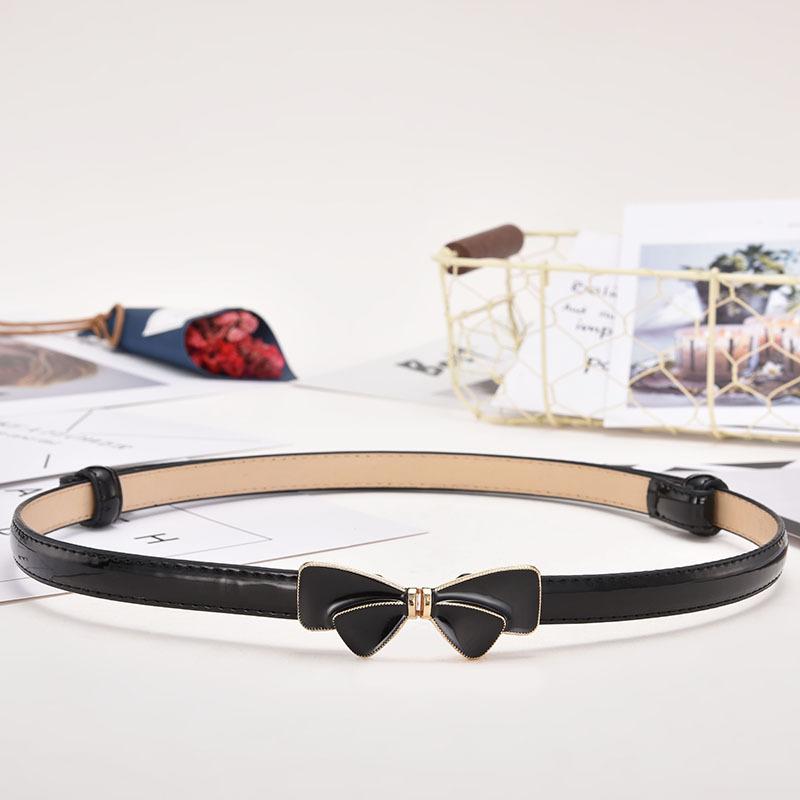 Belt Ladies Decorative Belt, Sweet Rhinestone Belt, Butterfly Pair Buckle With Belt Women