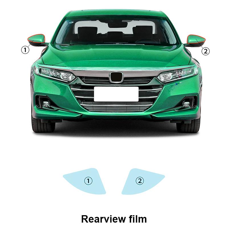 9th Gen Honda Accord TPU Headlight & Mirror Protection Cover