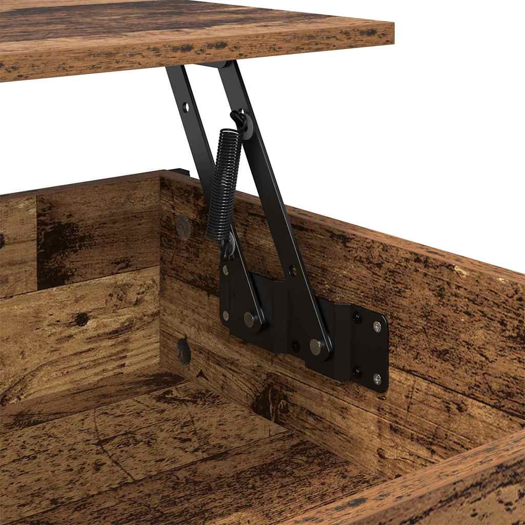 Coffee Table Reclaimed Wood 100 x 55 x 48.5 cm Wood Based Panel