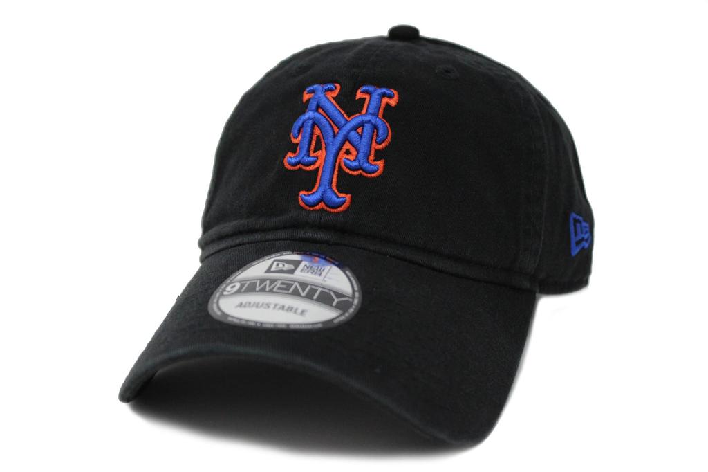 NEW ERA 9TWENTY MLB New York Mets Einheitsgröße Kappe, Schwarz,