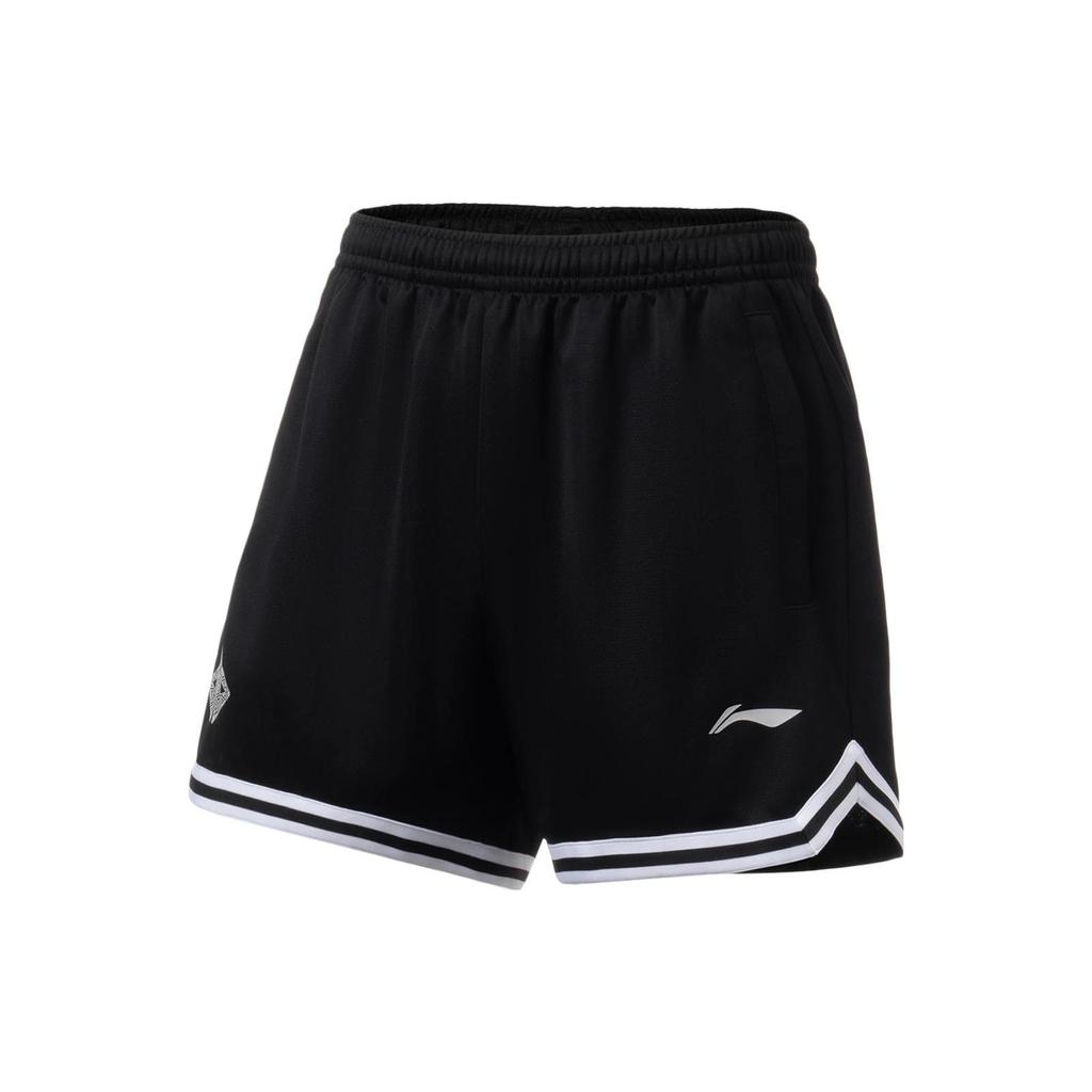 Li Ning Professionelle Basketballkollektion Basketballkollektion Basketballshorts Herren Schwarz AAPT043-1