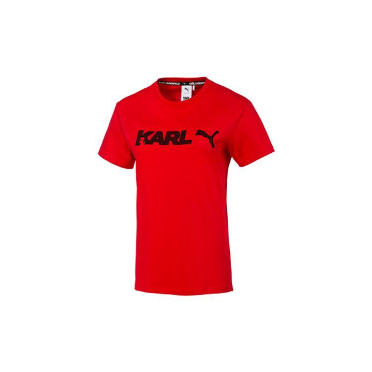 

PUMA x Karl Lagerfeld Women s T-Shirt Black 595565-47 XXS