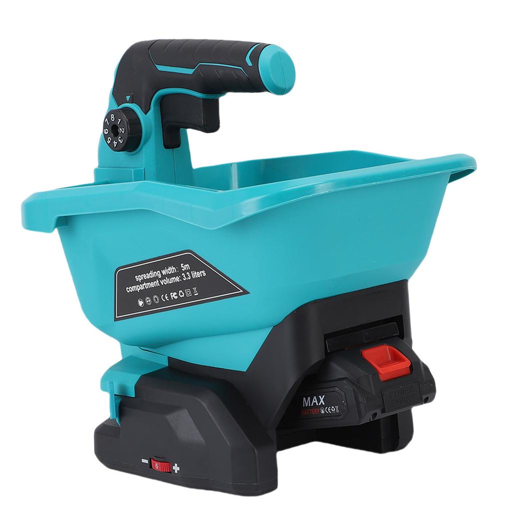 Handheld Power Spreader 4L Available Year Round Battery Operated Spreader for Fertilizer Rock Salt Ice Melt
