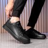 2024 autumn new fashion shoes young students Lin Bai Shoes men's casual shoes Korean version trend single shoes
