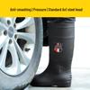 Jun Deng Men's High-Top Waterproof Anti-Smash Puncture-Resistant Work Boots - Durable, Thick-Soled Rain Boots for Construction Sites.