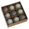 8CM 9Pcs Christmas Ball Ornament Christmas Tree Holiday Decoration Home Christmas Decoration Accessories