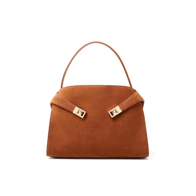 Korean Retro-Style Fashionable Large-Capacity Women's Tote Bag