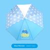 Children's Umbrella Boys All-Weather Umbrella Primary School Students Girl Princess Kindergarten Safety Semi-automatic Long Handle Lightweight Small