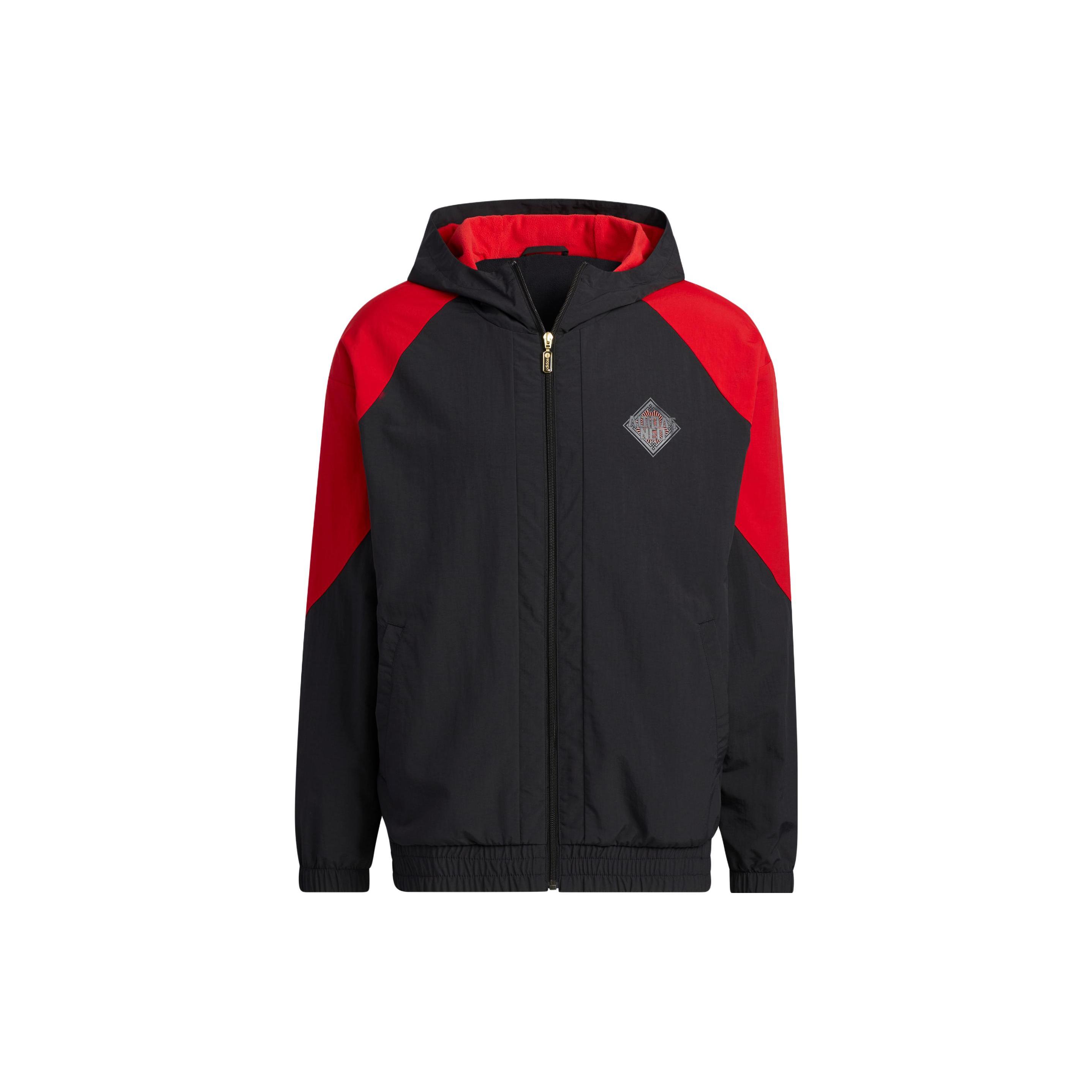 Куртки Adidas Унисекс Черные С капюшоном Тонкие Другие IQ1578 L