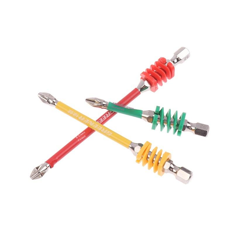 Rainbow Spring Batch Head Cross Coat Strong Magnetic Ultra Hard Anti Slip Electric Screwdriver