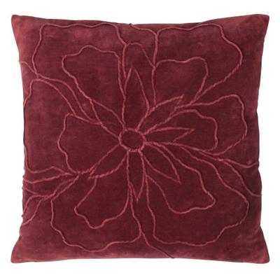 Angeles Velvet Floral Cushion Cover