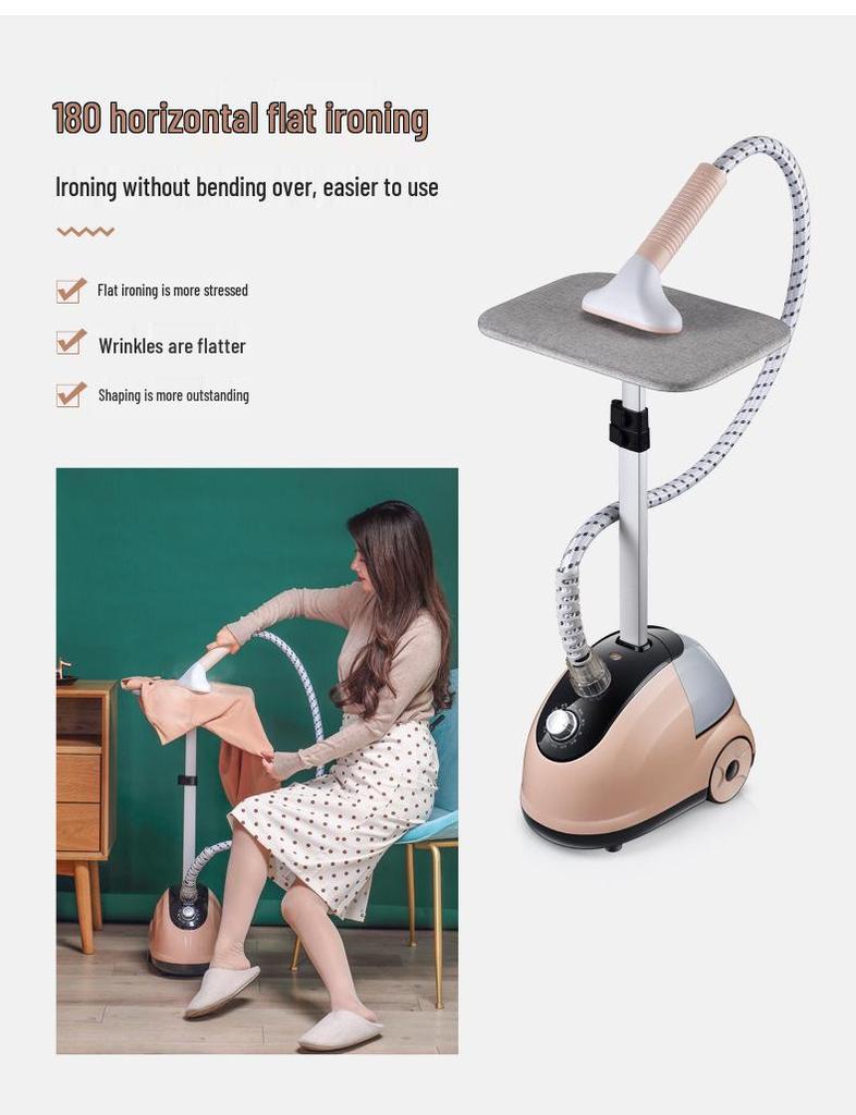High-Power Portable Handheld Steam Iron for Home Use