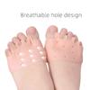 8 Pcs Silicone Toe Separator 5 Holes Breathable Reusable Overlapping Toe Spacers for Men Women 4 Pack