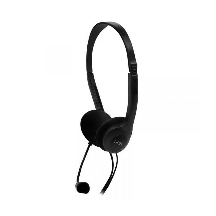 Casque avec micro - NOX - VOICE ONE - Stéréo - Filaire - Sur-oreille