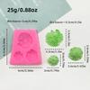 1 Piece Triple Lotus Leaf Silicone Mold Sugar Flipping Chocolate Biscuit Cake Mold Aromatherapy Decoration Mold