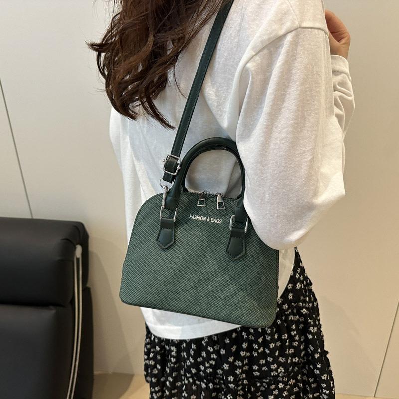 Women Fashion Premium Crocodile Texture Shell Handbag Shoulder Crossbody Bag