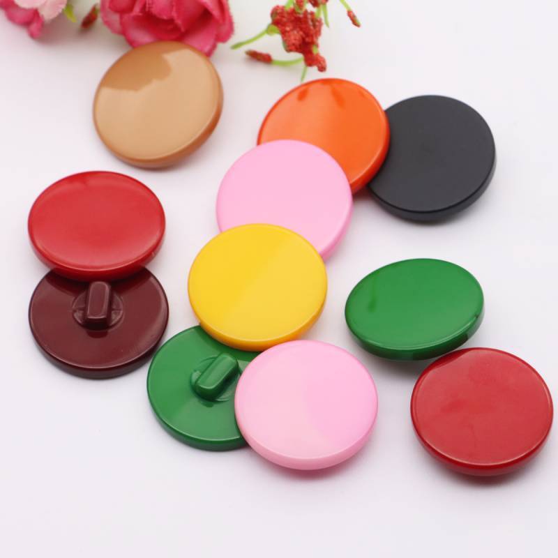 Buttons Coat Buttons Colored Buttons High Foot Flat Clothes Jacket Buttons Round Wool Coat Clothes Buttons
