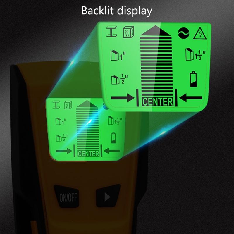 Handheld Wall Detectors Wall Studs Finders for Accurate Detection of Metal Wood & Electrical wire  for DIY Enthusiasts