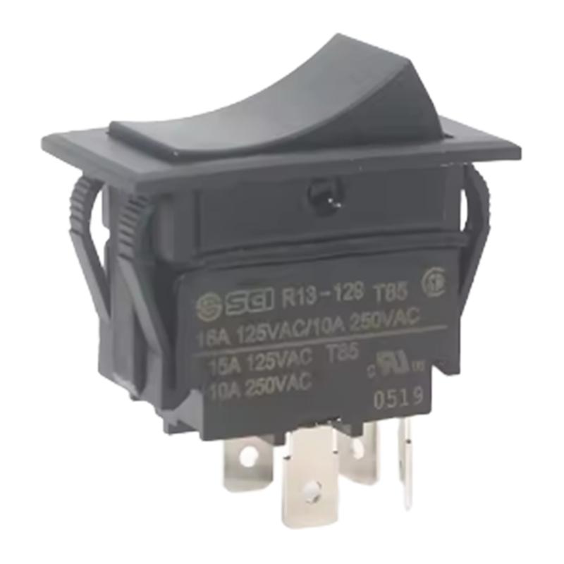 A25F-On-OFF 4Pin Power Switch Car/Yacht Rocker Switch SCI R13-129F Ship Type Rocker Switch
