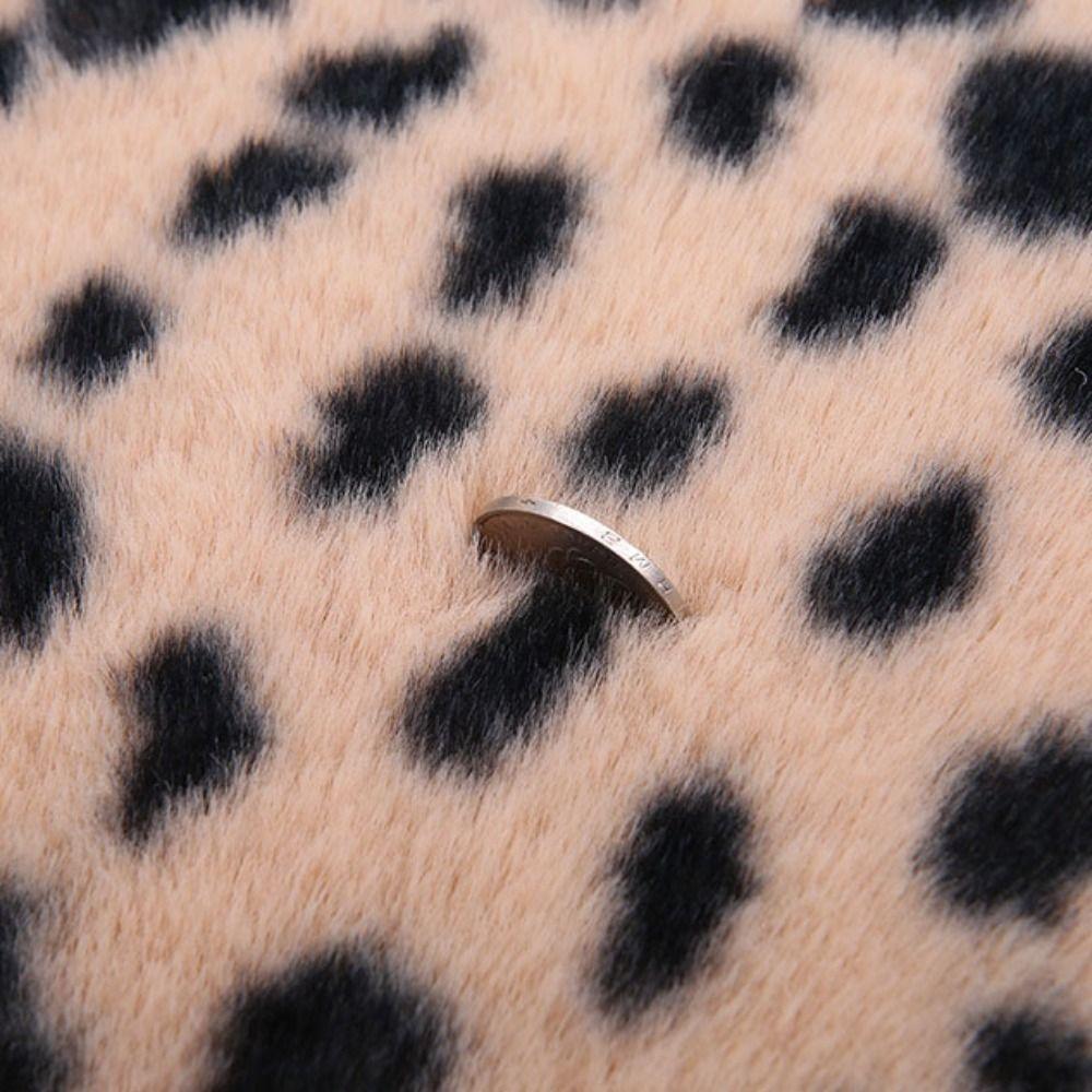 Non-slip Winter Car Seat Cushion Leopard Print Leopard Print Seat Cover  Seat Cushion Front