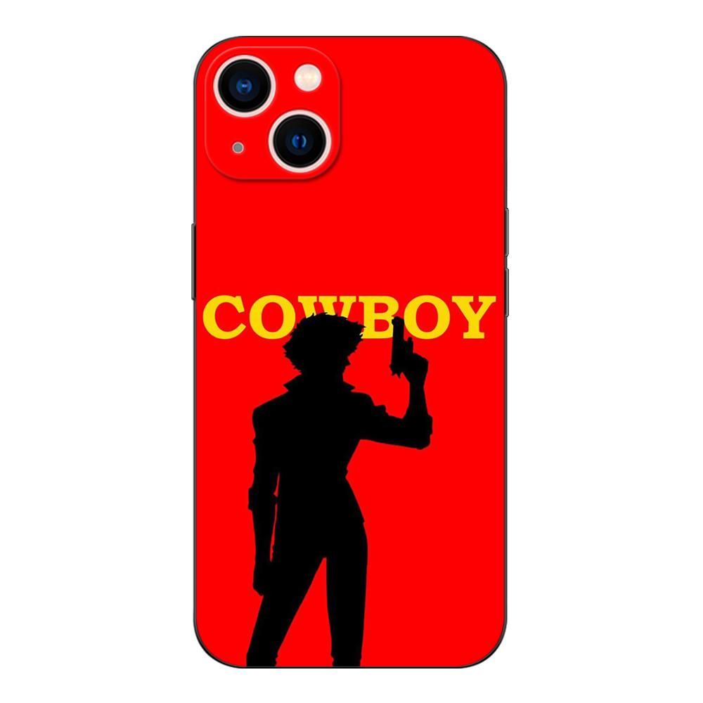 Černé TPU pouzdro pro Samsung Galaxy F23 M12 M22 M23 M32 4G M52 5G M30S M21 Space Cowboy Bebop