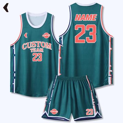 Großhandel Retro Basketballtrikot Benutzerdefiniertes Basketball-T-Shirt Sublimationsdruck Ärmellose Basketballkleidung Für Herren 204