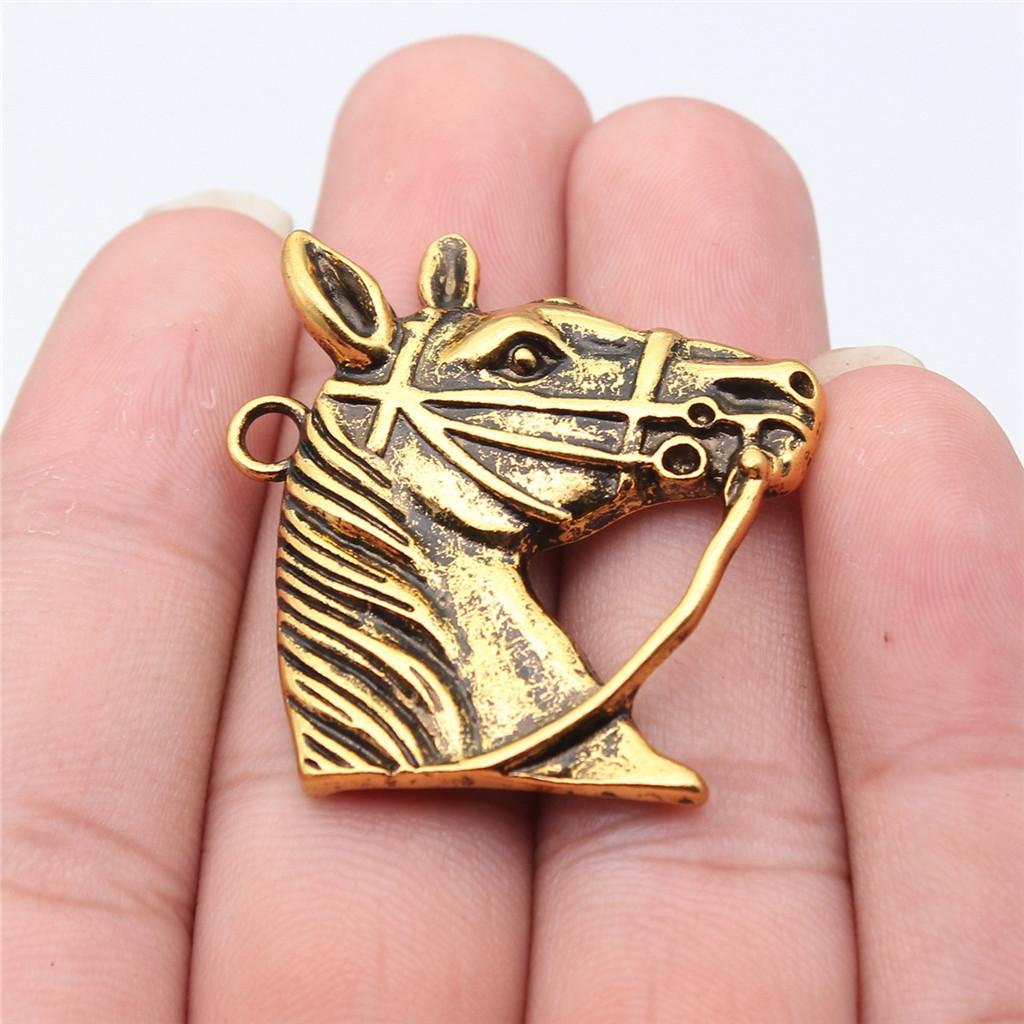 Charms Pegasus Horse Pendants Minimalist Jewelry Components QC095
