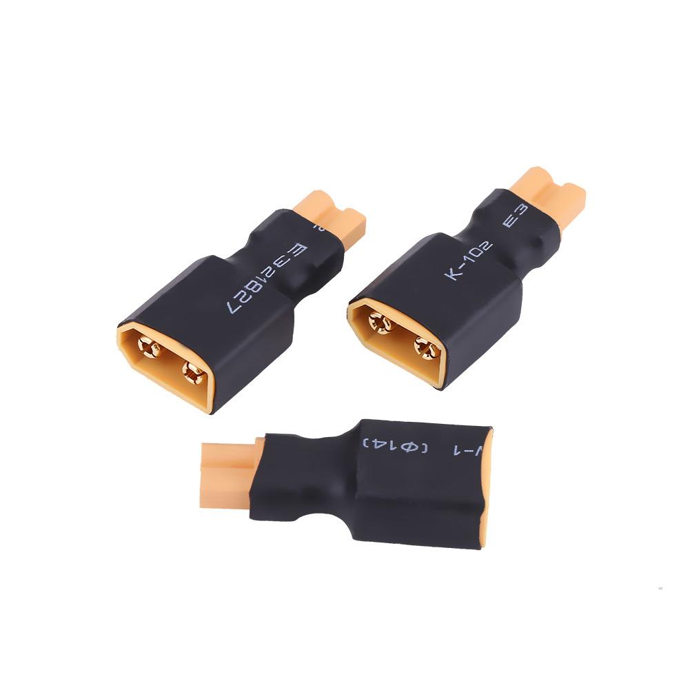 5pcs Set RC Drone Connector Adapter Battery Converter Plug (XT30 Female To XT60 Male )