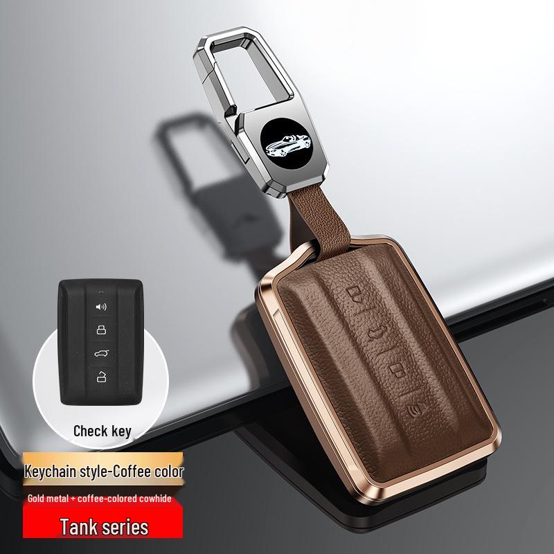 New Tank 300 Key Case with Logo - 2021 Model Remote Shell and Buckle Modification