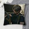 Leon RResident RE Evil  Doublesided Printed Square Decorative Cushion Cover for Sofa Living Room Home Decor