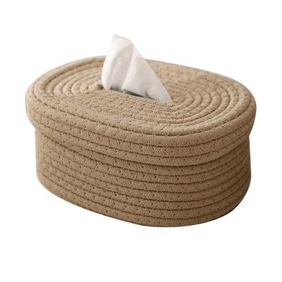 Tissue Box Holder Facial Cloth Napkin Dispenser Paper Storage Holder for Dining Room Bathroom