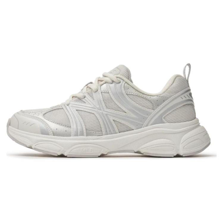 

New MLB Chunky Runner Ace Runner Low Top Casual Running Shoes Unisex White 3ARNACE4N-50IVS 41