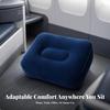 Inflatable Travel Footrest Cushion Aufblasbar Foot Support Tragbar for Travelers
