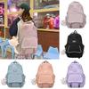 Small Fresh Nylon Backpack For Girls With Cute Design And Adjustable Straps For Daily Use