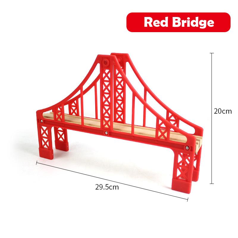 High-Quality Wooden High-Quality Track High-Quality Railway High-Quality Accessories High-Quality Bridge High-Quality Train Space facility