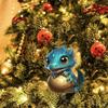 Adorable Acrylic Cartoon Dinosaur Car Hanging Ornament For Home Holiday Decor