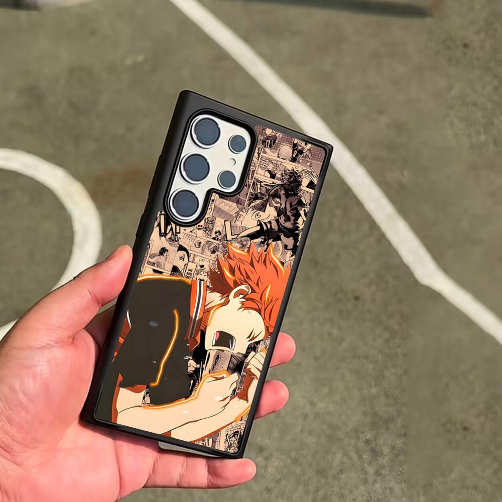 Cooles Anime H-Haikyu!! Handyhülle für SAMSUNG Galaxy S26 S25 S24 S23 S22 S21 S20 FE Plus Ultra Hülle