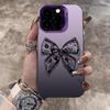 Aesthetic Wealth Bowknot Phone Case For iPhone 17 Air 16 15 13 12 11 Pro Max Pro Plus Anti-Scratch Protective Funda Cover