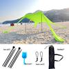 Seaside Portable Camping Canopy Tent Sunshade for Outdoor Beach and Fishing