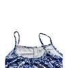 Women's Floral Print Ruched  Sleeveless  A Line  Beach Dress with Pockets