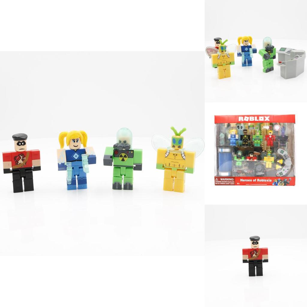 Premium Quality New Roblox Figure Game Toys Playset Featuring 8 Mini Action Figures And Accessories