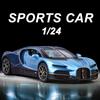 1:32 Tourbillon Bolide Alloy Diecast Sports Car Model Toys Sound Light Pull Back Doors Opened Miniature Vehices Adult Boys Gifts
