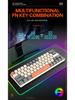T-WOLF T30 Wireless RGB Mechanical Gaming Keyboard - Bluetooth, Three Modes, Blue Switches