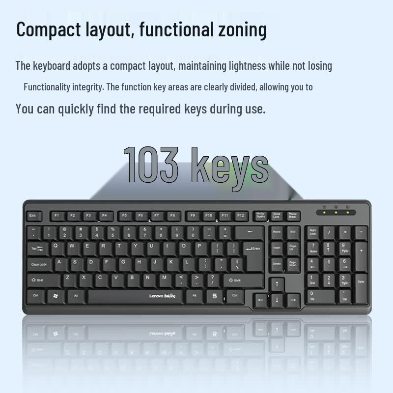 Lenovo KL21 Wired USB Keyboard