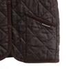 LAVENHAM Made in England Hooded Quilted jacket 6 Brown Women Used