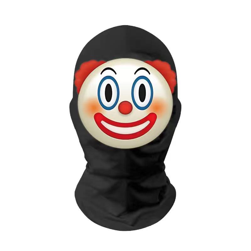 Influencer Cartoon Character Full Face Sun Protection Breathable Cycling Headband