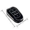 Anahtarlık Kapağı Bling Kordon Anahtarlık ile Peugeot 2008 3008 5008 308 508 Opel Grandland X Mokka Corsa Insignia için