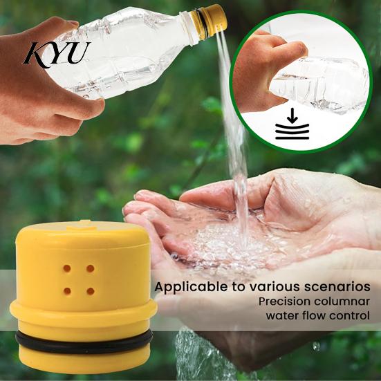 Camping Face Washer Portable Travel Bidet Sprayer, Bottle Adapter Lightweight Handheld Rinser, Compact Design Beach Sand Remover for Feet Fits