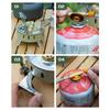 Compacts Durability Camp Stove Survival Furnaces Windproofed Hiking Field Stove for Fishing Picnics