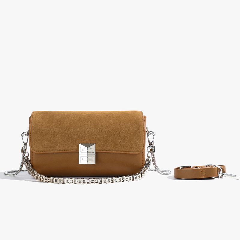 

Hong Kong Mkchbk Brand High Sense Niche Design Portable Shoulder Bag 2025 New Spring All-Match Small Bag Brown quality style